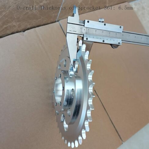 CDHpower Disc Brake Rotor Adapter and 36T Sprocket 2 in 1 for Gas Motorized Bicycle 48cc/66cc/80cc in Saudi Arabia