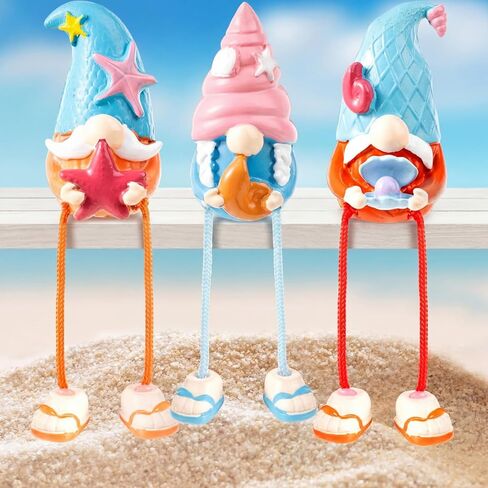 3 Pcs St Patrick's Day Leprechaun Figurines Gnomes Decorations Shelf Sitters with Dangling Legs Resin Gnome Centerpiece for Irish Day Gift in Saudi Arabia