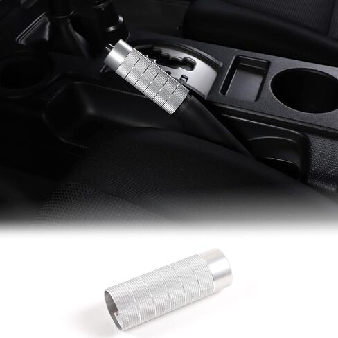 Aunginsy Handbrake Cover Compatible with Toyota FJ Cruiser 2007-2021+, Aluminum Car Handbrake Manual Handle Protector, Center Console Parking Hand Brake Grip Sleeve Lever Trim Cover Accessories in Saudi Arabia