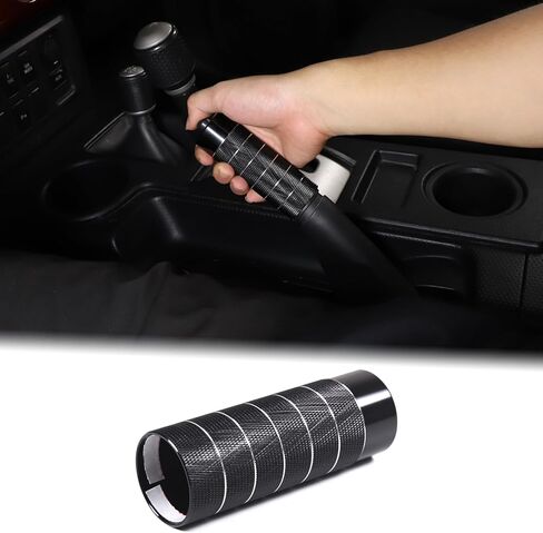 غطاء فرامل اليد Aunginsy متوافق مع Toyota FJ Cruiser 2007-2021+، واقي مقبض يدوي من الألومنيوم لفرامل السيارة، وحدة التحكم المركزية لوقوف السيارات، ملحقات غطاء ذراع الفرامل اليدوية in Kuwait