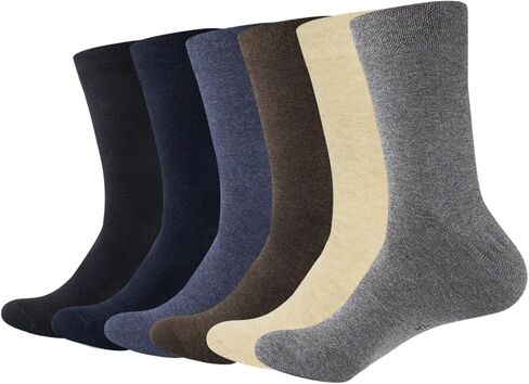 جوارب Feetalk مصنوعة من القطن بنسبة 98%، مناسبة للعمل والجوارب الكاجوال للرجال والنساء in Kuwait