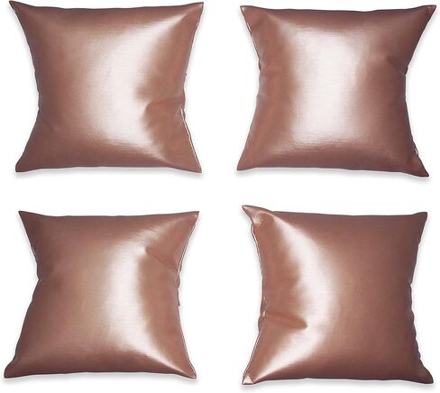 N'icePackaging - 3 Qty - 4" x 4" Faux Leather Steel-Rose Pink Watch/Bangle/Bracelet Pillow Display w/Display Slot for Stands, Brackets or Free-Standing use – for Sales/Merchandise/Crafts/Storage in Kuwait