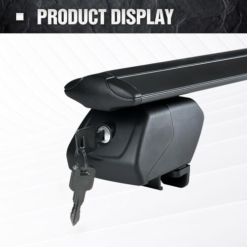 Heavy Duty 300 LBS Roof Rack Cross Bars Compatible with 2021-2025 Chevrolet Tahoe, Chevy Suburban, GMC Yukon & Yukon XL, Cadillac Escalade ESV with Side Rails, Adjustable & Lockable in Kuwait