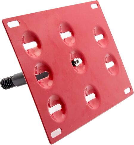 x xotic tech Tow Hook License Plate Screw On Mount Bracket Compatible with Chevy Cruze 2nd Gen 2017 2018 (Red) in Saudi Arabia