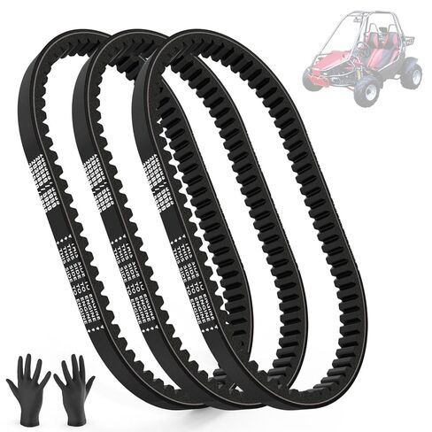 3pcs 203589/5959 Go Kart Drive Belt for 30 Series Go Kart Torque Converter Drive Belt Replaces Manco 5959 / Comet 203589/Coleman KT196/Murray 12-8487 (Pack of 3) in Kuwait