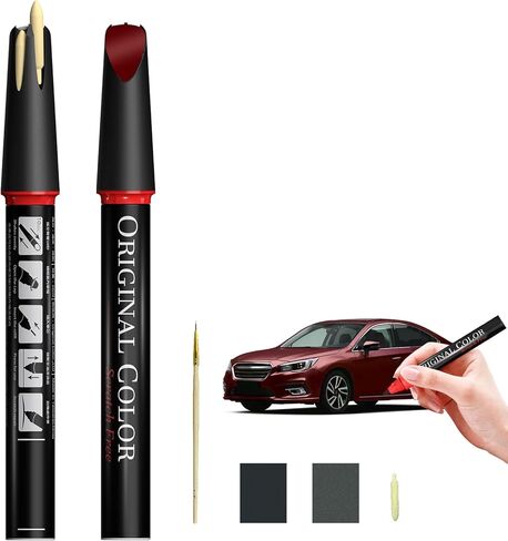 Carhoo 668 Automotive Touchup Paint, Jet Black Suitable For BMW Genuine Custom Color Car Touch Up Paint Scratch Remover, With Pen Tip & Fine Brush in Saudi Arabia