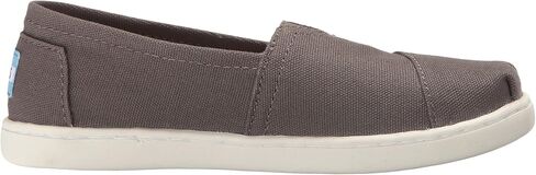 Toms Youth Unisex Classic Alpargata Sneaker, Grey, 2.5 in Kuwait