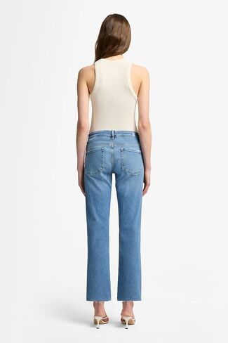 7 for All Mankind Women's Luxe Vintage Calie Straight Leg Ankle Jeans in Saudi Arabia