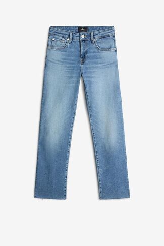 7 for All Mankind Women's Luxe Vintage Calie Straight Leg Ankle Jeans in Saudi Arabia