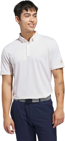 adidas Men's Ultimate365+ Pencil Stripe Climacool Polo Shirt in Saudi Arabia