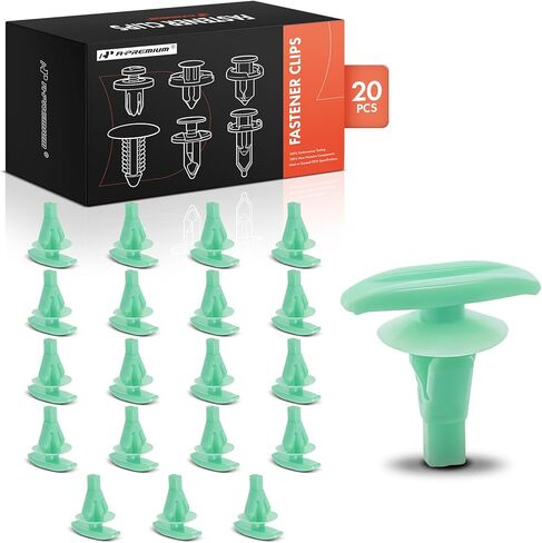 A-Premium 30PCS Nylon Weatherstrip Seal Retainer Clips Fasteners Compatible with Honda CR-V, Civic, Accord, Pilot, Odyssey, Fit, HR-V, Ridgeline, Crosstour, Insight & Acura MDX, RDX, TLX, TSX, ILX, TL in Saudi Arabia