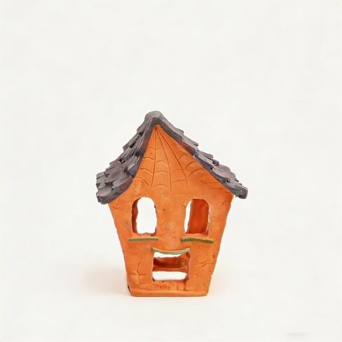 Cartoon Pumpkin House Set, 5 in 1 Resin Aquarium Decoration Simulated Ornament Hiding for Fish Shrimp in Saudi Arabia
