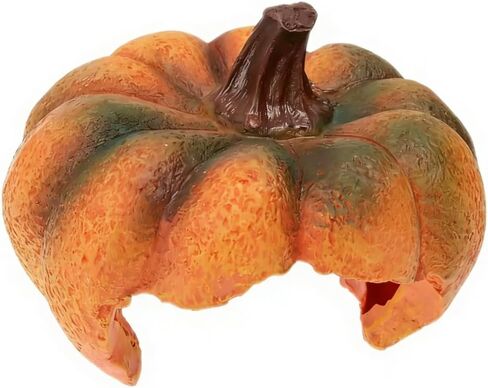Cartoon Pumpkin House Set, 5 in 1 Resin Aquarium Decoration Simulated Ornament Hiding for Fish Shrimp in Saudi Arabia