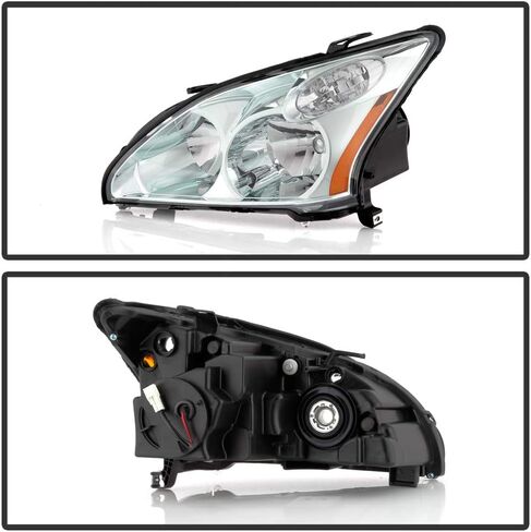 ACANII - For [Halogen Model] 2004-2009 Lexus RX330 RX350 RX400h Headlight Headlamp Assembly Pair Driver & Passenger Side in Saudi Arabia