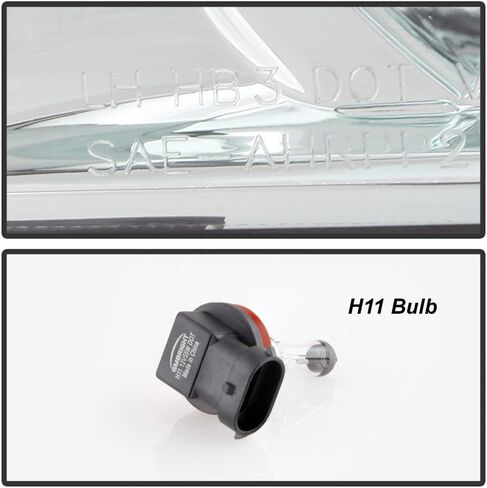 ACANII - For [Halogen Model] 2004-2009 Lexus RX330 RX350 RX400h Headlight Headlamp Assembly Pair Driver & Passenger Side in Saudi Arabia