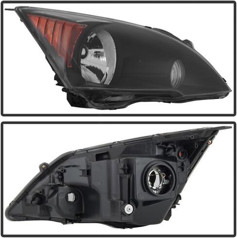 ACANII-For 2007 2008 2009 2010 2011 Honda CR-V CRV أسود الإسكان المصابيح الأمامية المصابيح الأمامية الجمعية سائق الركاب الجانب in Saudi Arabia