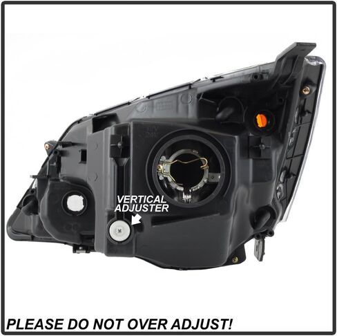 ACANII-For 2007 2008 2009 2010 2011 Honda CR-V CRV أسود الإسكان المصابيح الأمامية المصابيح الأمامية الجمعية سائق الركاب الجانب in Saudi Arabia