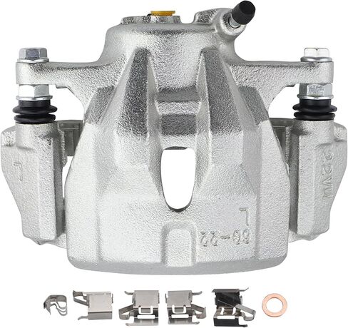 MAYASAF 19B3434 Front Left Driver Side Brake Caliper for Toyota 2009-2019 Corolla 2009-2014 Matrix, 2009-2010 Pontiac Vibe, 2008-2014 Scion xD in Saudi Arabia