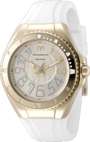 TechnoMarine Lusso Mare Lady 38.00mm Stainless Steel Gold Gold dial PC21 Quartz in Kuwait