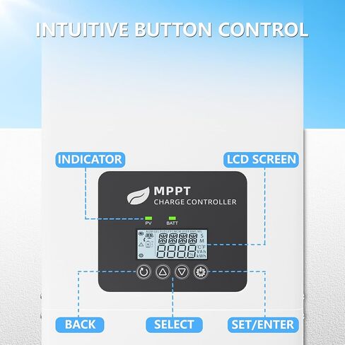 Epever 80A Mppt Solar Charge Controller Max PV 250V Input TEP Series 12v / 24v / 48v نظام البطارية يعمل مع بطاريات Lifepo4 in Saudi Arabia