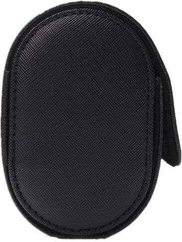 PINHEN 3 Watch Travel Case -Classic Leather Watch Case with Perfect Texture,Watch Carrying Case or Organizer for Storage and Display-Ideal Luxury Gift for Father's Day(Black) in Kuwait