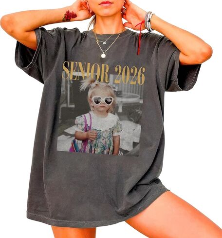 UrbanNEST Personalized Graduation Shirts with Photo, Senior Shirts Class of 2026, Senior 2026 Shirt, Gifts for Graduates in Saudi Arabia