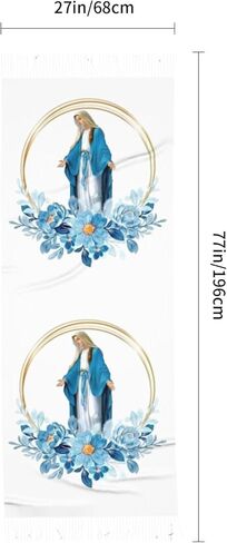Our Lady of Guadalupe Virgin Mary Mexico scarf Soft Lightweight Scarfs Women Large Shawls Veils Warm Wraps in Saudi Arabia
