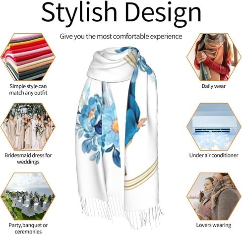 Our Lady of Guadalupe Virgin Mary Mexico scarf Soft Lightweight Scarfs Women Large Shawls Veils Warm Wraps in Saudi Arabia