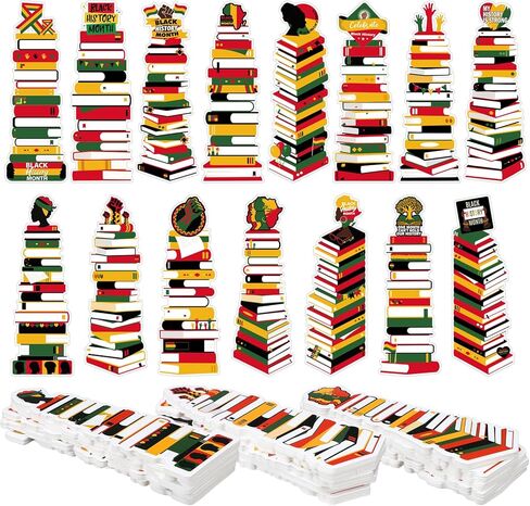 150 قطعة من الإشارات المرجعية لتتبع الكتب بحجم 6.3 × 1.97 بوصة تصميم رف الكتب إشارات مرجعية لتتبع الكتب الورقية إشارة مرجعية مزدوجة الجوانب لصفحات القراءة لمحبي الكتب والطلاب في المدرسة (كتاب) in Kuwait