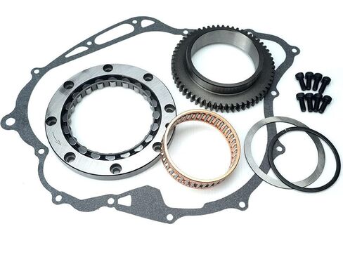 قابض بداية الأسطوانة الكبيرة لـ Yamaha V Star 1100 XVS1100 1999 ~ 2009 V Star 1100 Starter Clutch. والعتاد، طوقا، البراغي، لوحة غسالة بحلقة إحكام، وإذ تضع إبرة الأسطوانة in Kuwait