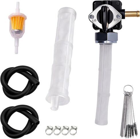 61338-02 Fuel Valve Petcock Fit for Harley Davidson FLSTF FXDL FLST FLHT FXSTB FXST FLHR 2002-2006 Vacuum System Petcock in Saudi Arabia