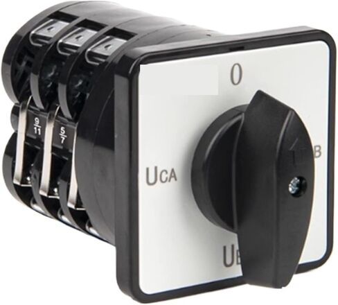 LW5-16 YH3/3 CAM Rotary universal conversion switch 4 positions 3 sections16A capacitor dual power travel button indicator light(LW5-16 YH3I3) in Kuwait