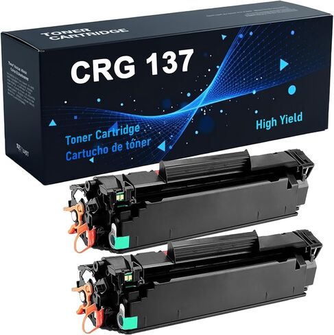 137 CRG137 Toner Cartridge Replacement for Canon MF 230 240 220 210 Black Ink, Compatible for ImageCLASS D570 LBP151dw MF212w MF216n MF227dw MF226dn MF236n MF242dw Printer 4-Pack in Kuwait