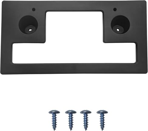 Front Bumper License Plate Frame Mounting Bracket Tag Holder Fits for 2004-2015 Nissan Titan Textured Black Replace 962107S000 NI1068148 in Kuwait