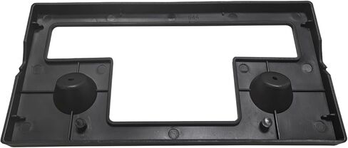 Front Bumper License Plate Frame Mounting Bracket Tag Holder Fits for 2004-2015 Nissan Titan Textured Black Replace 962107S000 NI1068148 in Kuwait