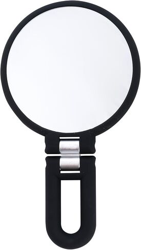 Danielle Magnification Folding Makeup Mirror, Grey, 15X in Saudi Arabia