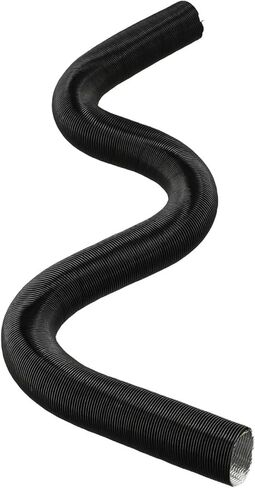 25Mm Diesel Heater Air Intake Hose, Shockproof Heating Duct Auxiliary Heater Accessories, Aluminium Foil Air Intake Hose For Heating Systems And Vehicles For Webasto Diesel Heaters(200cm) in Saudi Arabia