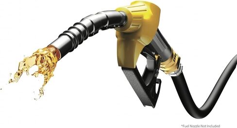 OIL SHIELD 1" x 25 ft Rubber Farm Fuel Transfer Hose with Static Wire - 2x Kink Resistance, Flexible to -30°F, Oil & Ozone Resistant, 100 PSI, Compatible with Electric Pumps in Kuwait