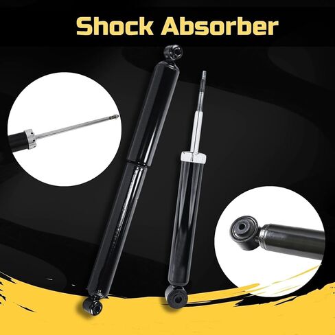 Shocks, Set of 4 Front-Rear Shock Absorber Kit Replacement fits Chevrolet One-Fifty Series 1957 4.6L V8, fits Chevrolet Bel Air 1955 1956 1957 3.9L l6 in Kuwait