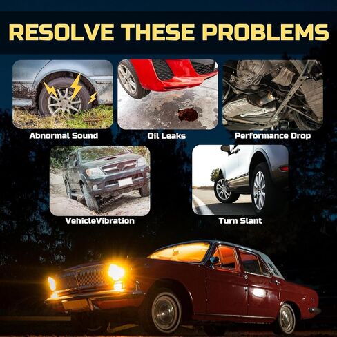 Shocks, Set of 4 Front-Rear Shock Absorber Kit Replacement fits Chevrolet One-Fifty Series 1957 4.6L V8, fits Chevrolet Bel Air 1955 1956 1957 3.9L l6 in Kuwait