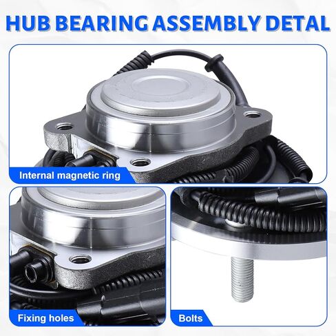 512360 Rear Wheel Bearing Hub Assembly with 5 Lug ABS Compatible with Chrysler Town & Country 2008-2012, Fit for Dodge Grand Caravan 2008-2012, Fit for Volkswagen Routan 2009-2012 in Kuwait
