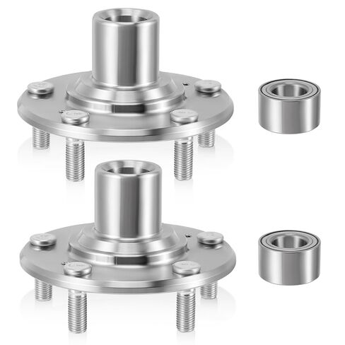 2 Front Wheel Hub Bearing Assembly Compatible with Honda Civic DX EX LX HF Hybrid 2012 2013 2014 2015 1.5L 1.8L L4 Will not Fit 2.4L Si or EX-L Model Replaces OE# 44600-TR0-A00 44600TR0A00 NT510089 in Kuwait