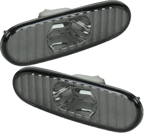 Turn Signal Light Smoke Side Marker Tinted Heavy Duty ABS Plastic Housing/Front Right Left for Toyota for MR2 Spyder Base 2000-2005 in Kuwait