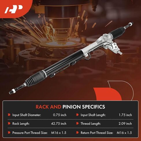 A-Premium - Hydraulic Power Steering Rack and Pinion Compatible with Hyundai Azera 2006 2007 2008, Replace# 577003L030, 577243L000 in Saudi Arabia