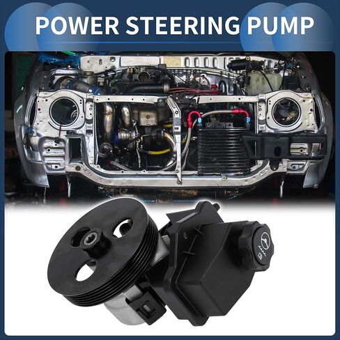 Power Steering Pump W/Pulley and Reservoir for Chevrolet Impala 2006-2010 V6 3.5L Car Power Assist Pump Replace No.88964571 in Saudi Arabia