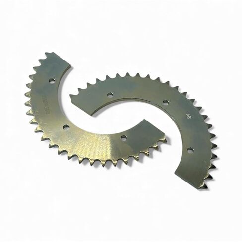 Steel Split Sprockets,420 Pitch for Go Karts and Mini Bikes. (Silver, 420, 40 Tooth) in Saudi Arabia