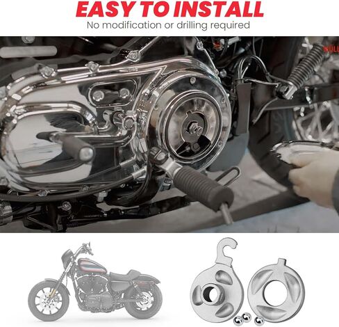 Sportster Power Clutch Ramp Reduced Effort Easy Pull Clutch Kit Fit Harley Sportster XL, Buell Models with Mechanical Clutch with Clutch Release Cover Gasket,1994-2020 in Kuwait