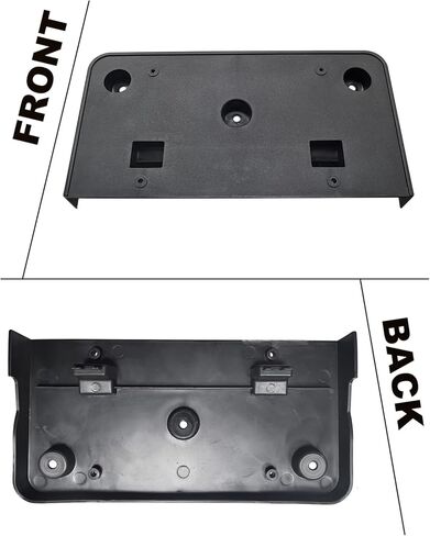 FASTCHE Front License Plate Frame Compatible with Ford Escape 2017 2018 2019 Front Bumper License Plate Holder Mounting Bracket Cover Replace # GJ5Z17A385AA, FO1068160 in Kuwait