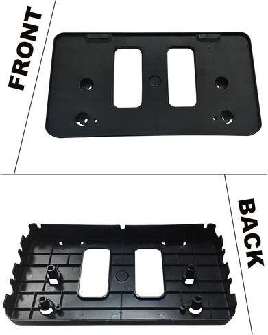 FASTCHE Front Bumper License Tag Plate Frame Bracket Holder Compatible with 2021 2022 2023 2024 2025 Toyota Sienna LE XLE Limited Platinum License Plate Bracket Replace # 7511108060 TO1068165 in Kuwait