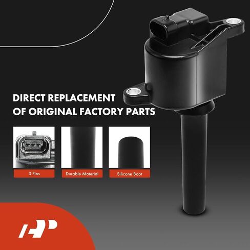 A-Premium Set of 6 Ignition Coil Pack and Platinum Spark Plugs Compatible with Suzuki Verona 2004 & Chevrolet Epica 2004, 2.5L in Saudi Arabia